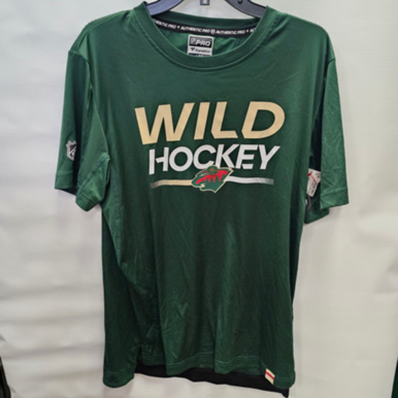 Used NHL Mens Short Sleeve Top L/16-16.5
