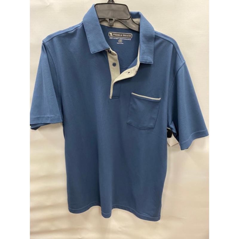 Used Pebble Beach Mens Short Sleeve Top M/15-15.5