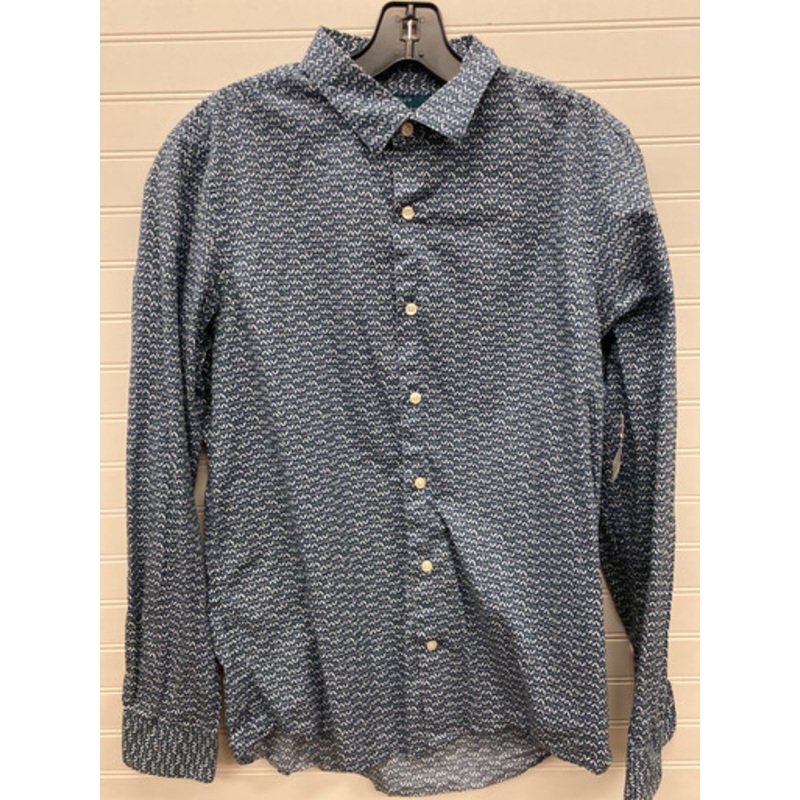 Used Perry Ellis Mens Long Sleeve Top M/15-15.5