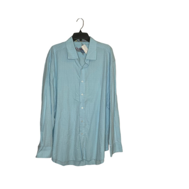 Used Robert Graham Mens Long Sleeve Top 3X/19-19.5