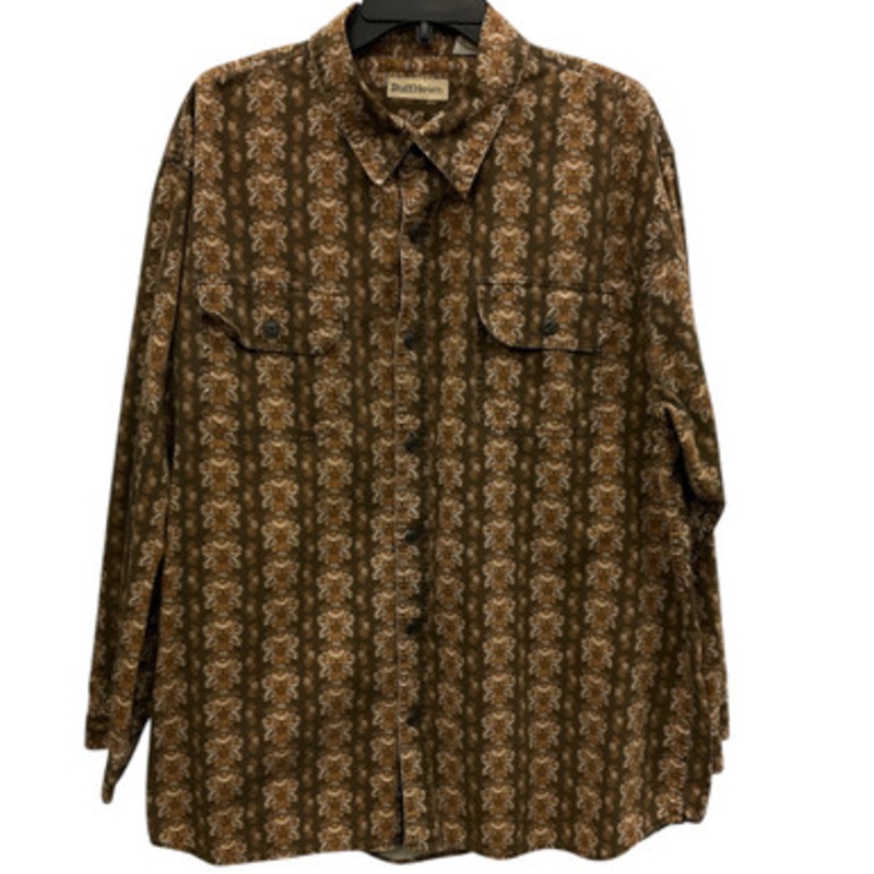 Used Ruff Hewn Mens Long Sleeve Top XL/17-17.5