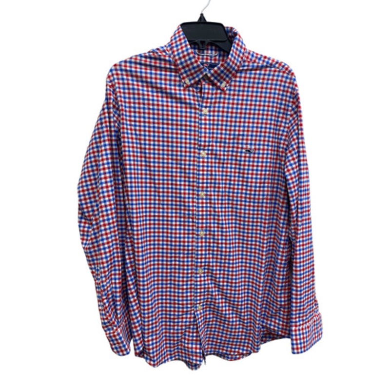 Used Vineyard Vines Mens Long Sleeve Top L/16-16.5