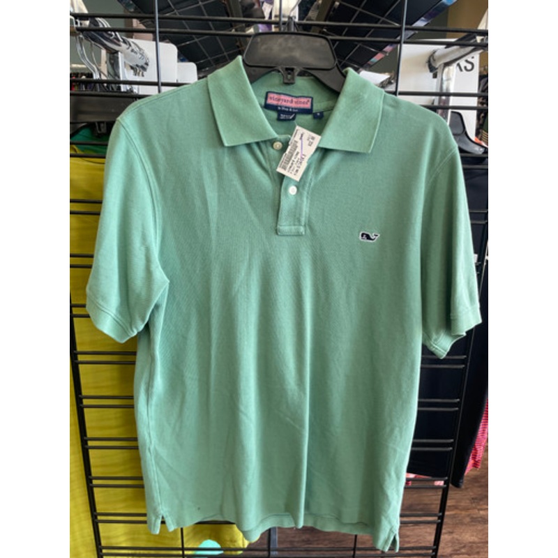 Used Vineyard Vines Mens Short Sleeve Top S/14-14.5