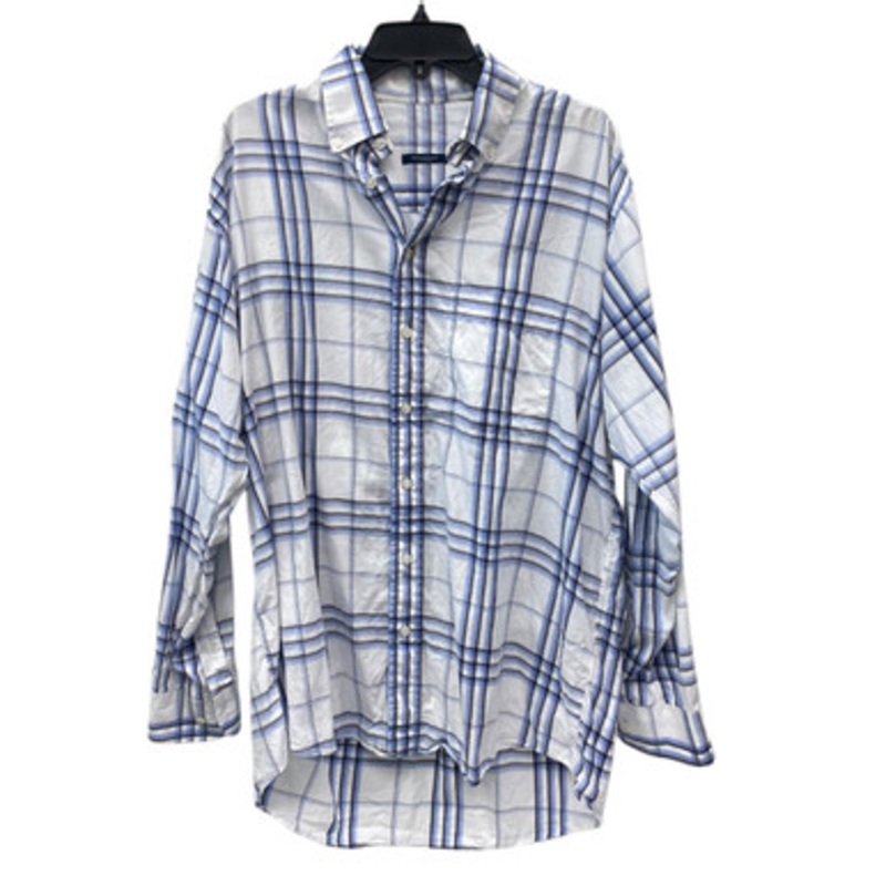 Used Burberry Mens Long Sleeve Top L/16-16.5