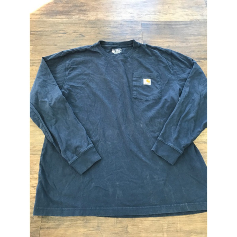 Used Carhartt Mens Long Sleeve T-Shirt L