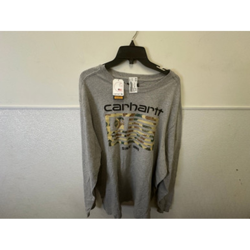 Used Carhartt Mens Long Sleeve T-Shirt XL