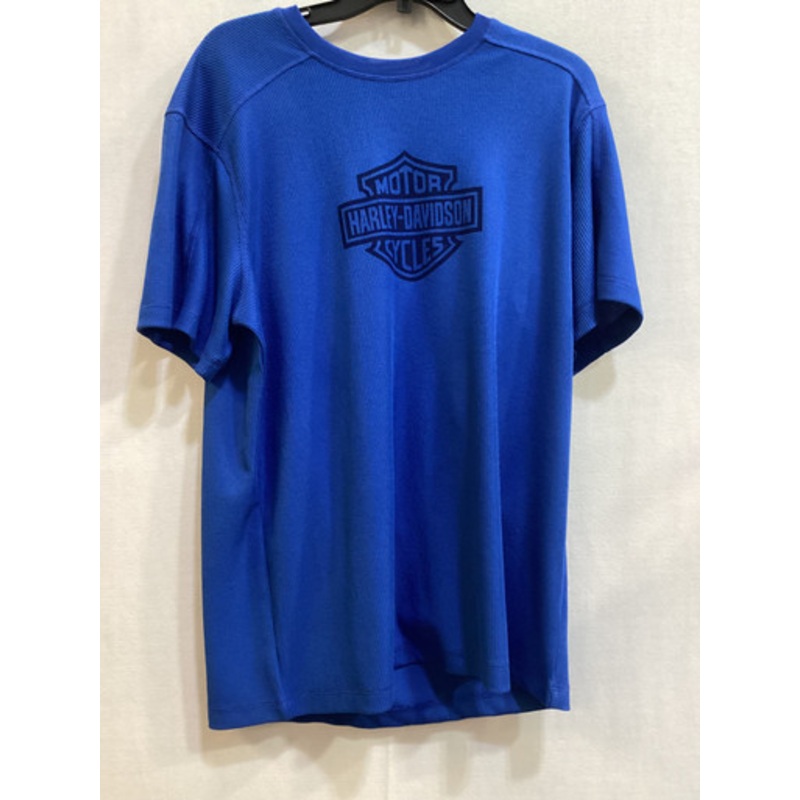 Used Harley-Davidson Mens Short Sleeve Top L/16-16.5
