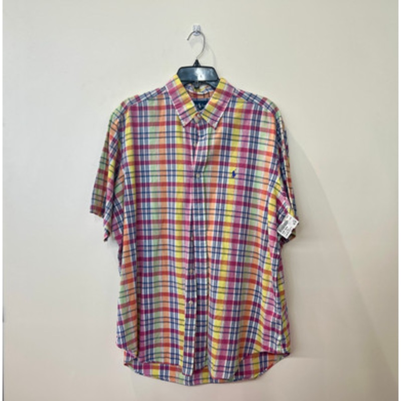 Used Ralph Lauren Mens Short Sleeve Top XL/17-17.5