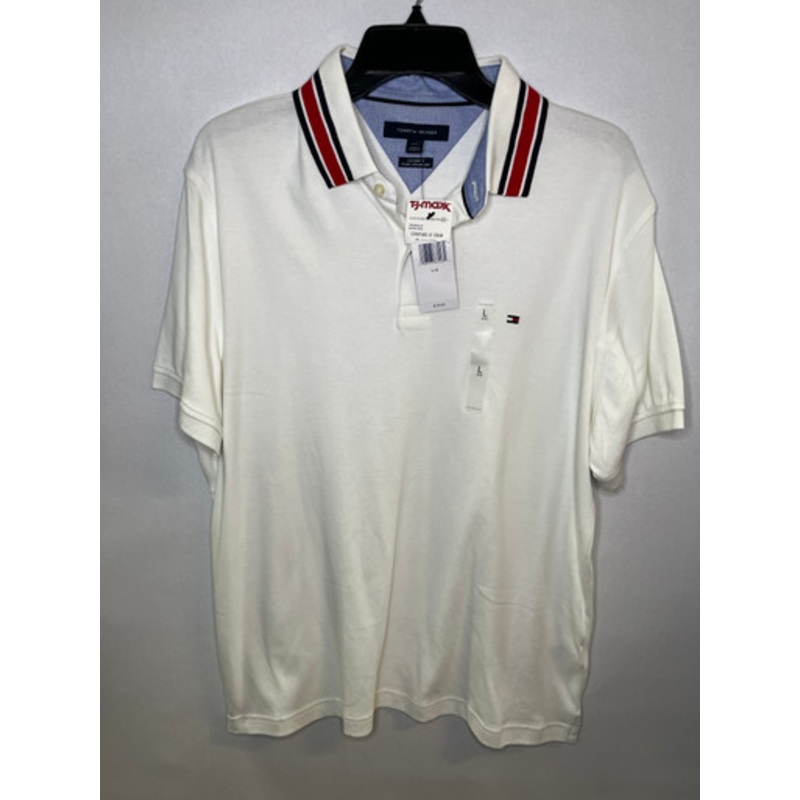 Used Tommy Hilfiger Mens Short Sleeve Top L/16-16.5