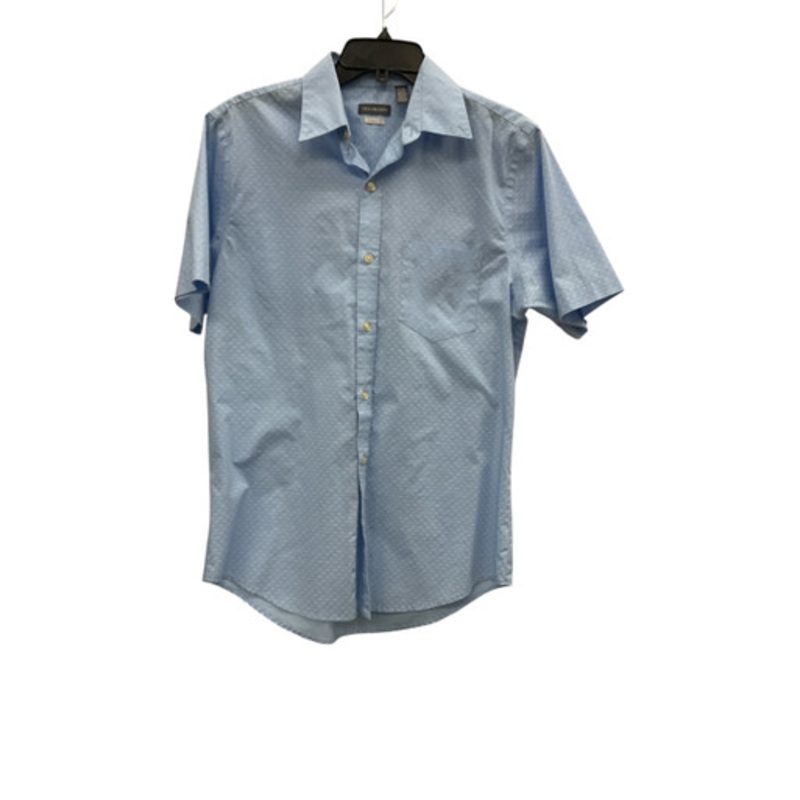 Used Van Heusen Mens Short Sleeve Top S/14-14.5