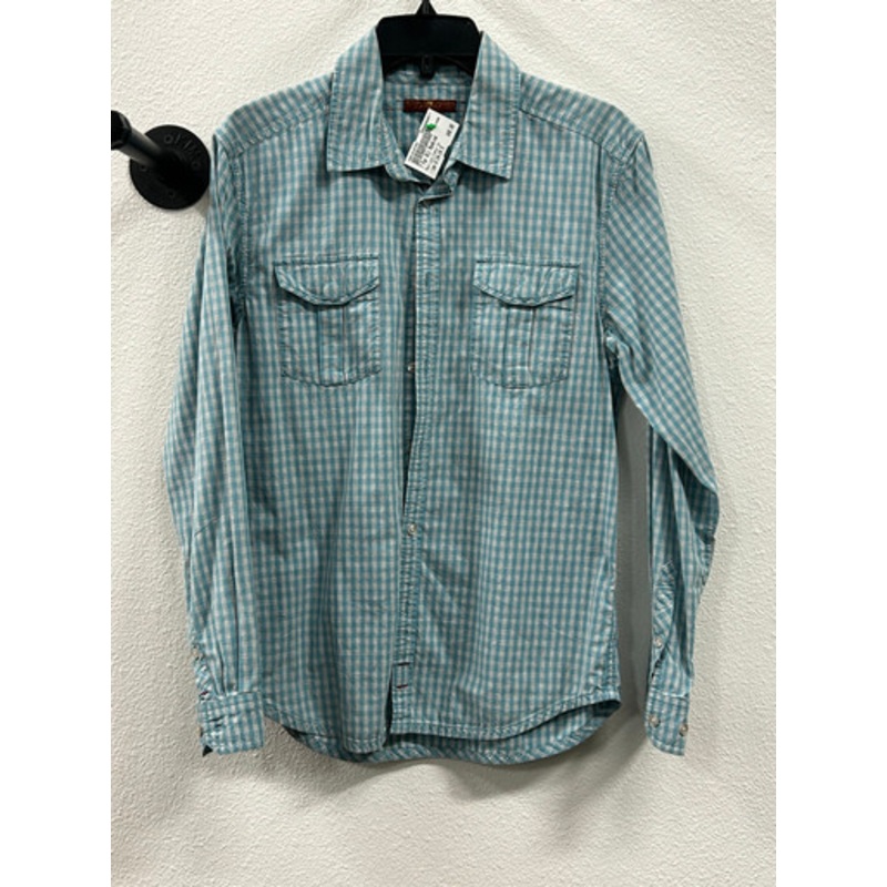 Used 7 For All Mankind Mens Long Sleeve Top S/14-14.5