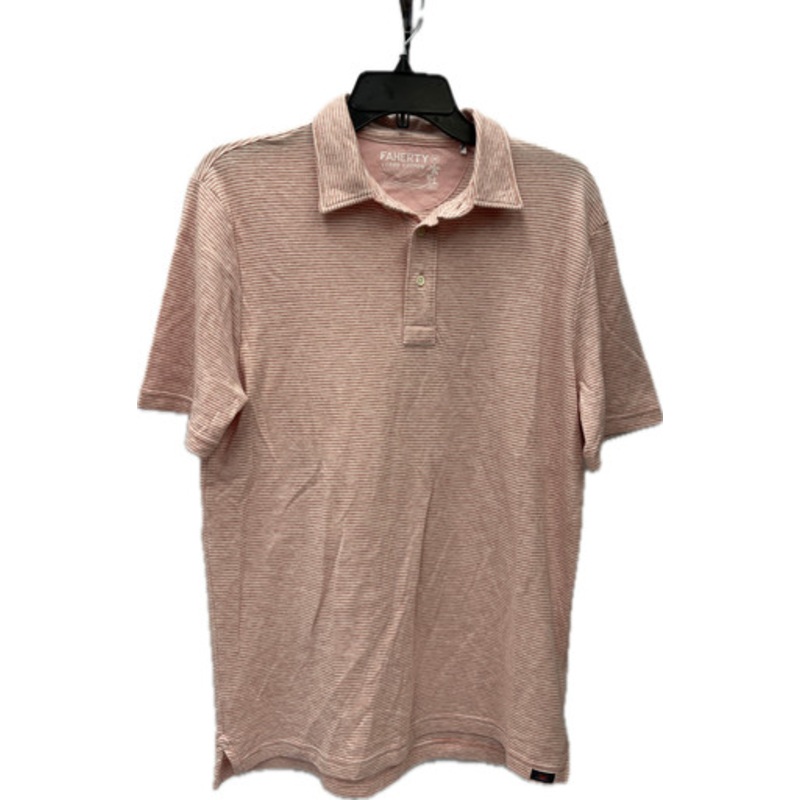 Used Faherty Mens Short Sleeve Top M/15-15.5