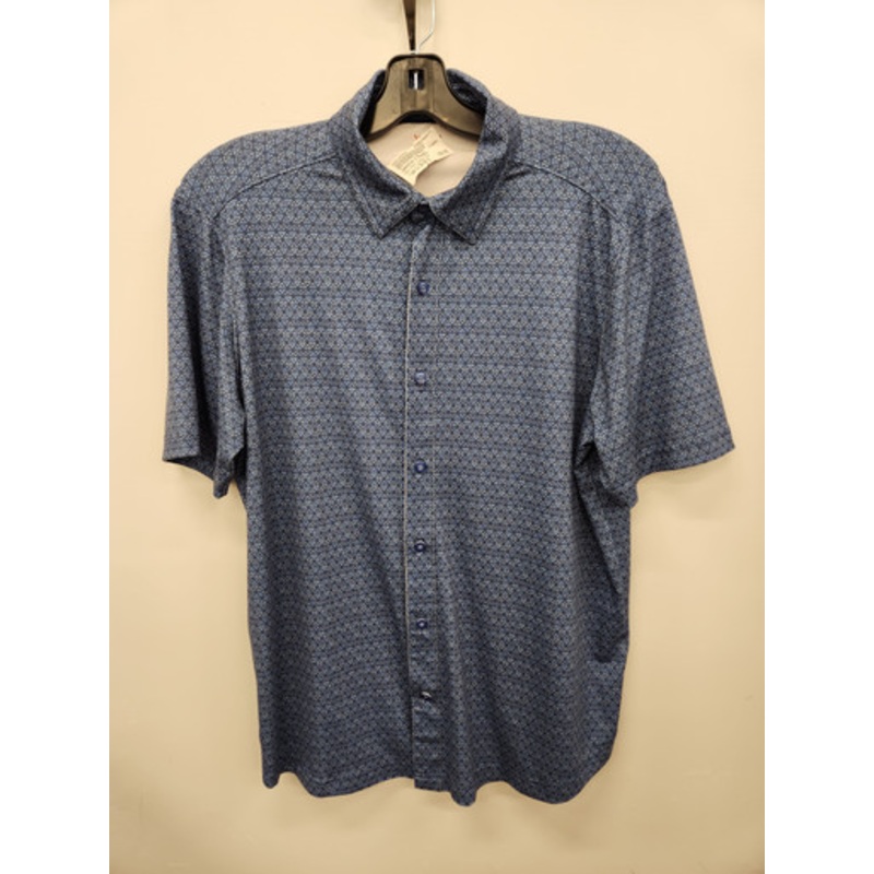 Used Johnston & Murphy Mens Short Sleeve Top L/16-16.5