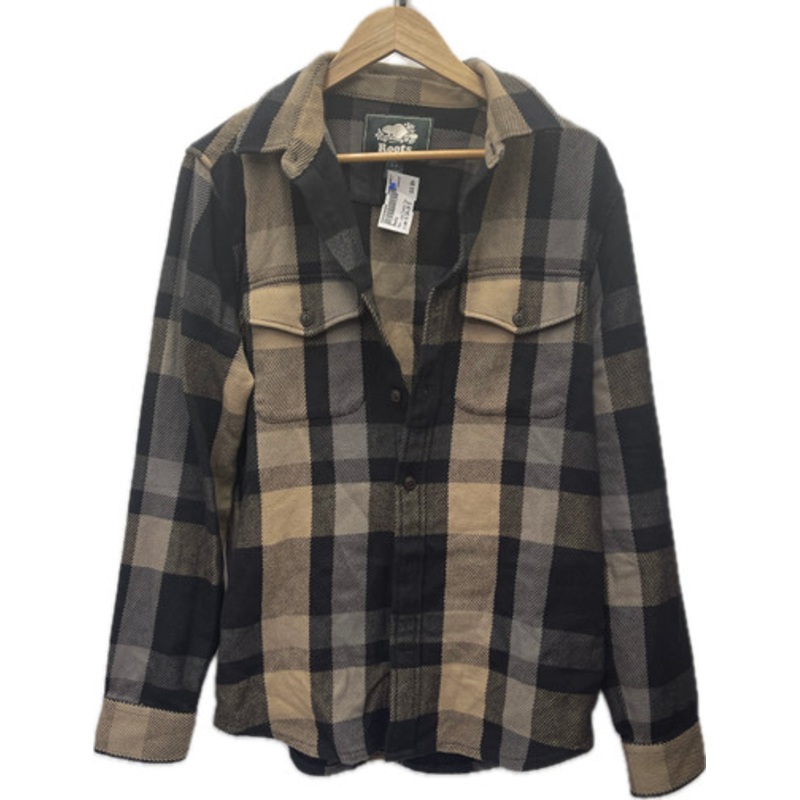 Used Roots Mens Long Sleeve Top S/14-14.5