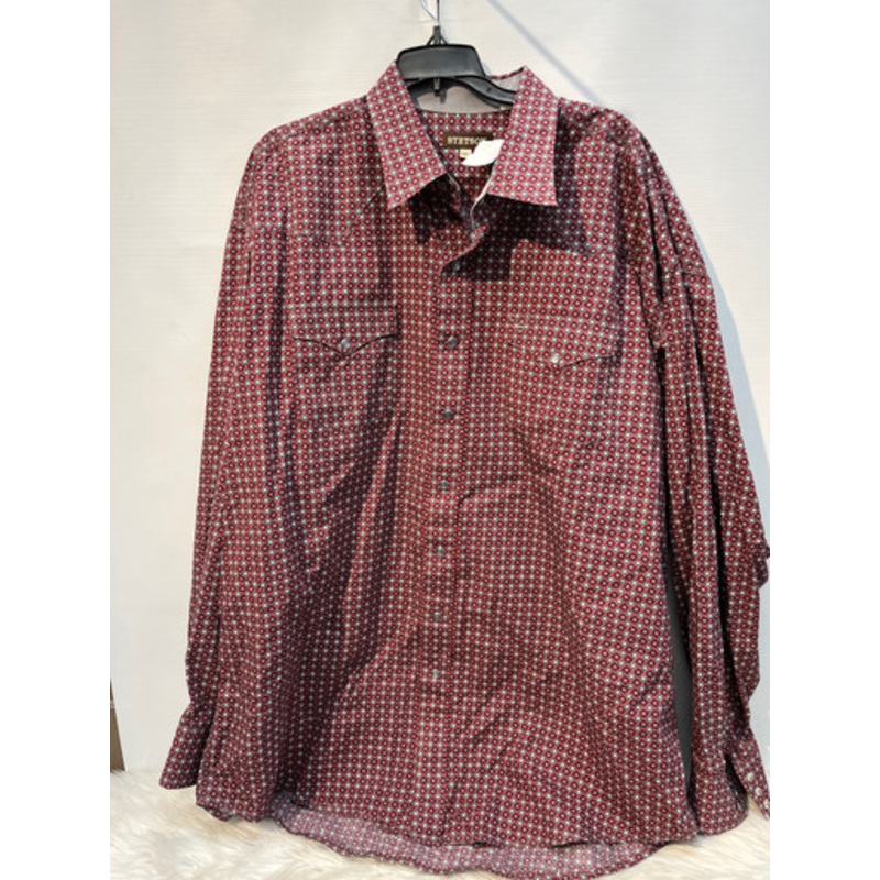 Used Stetson Mens Long Sleeve Top 3X/19-19.5
