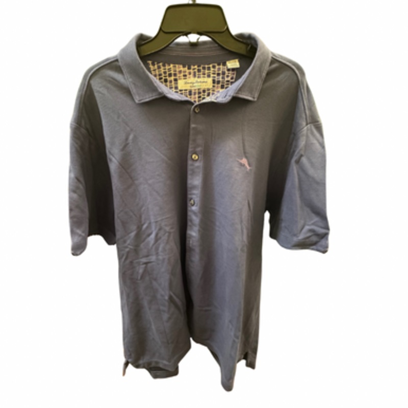 Used Tommy Bahama Mens Short Sleeve Top XL/17-17.5
