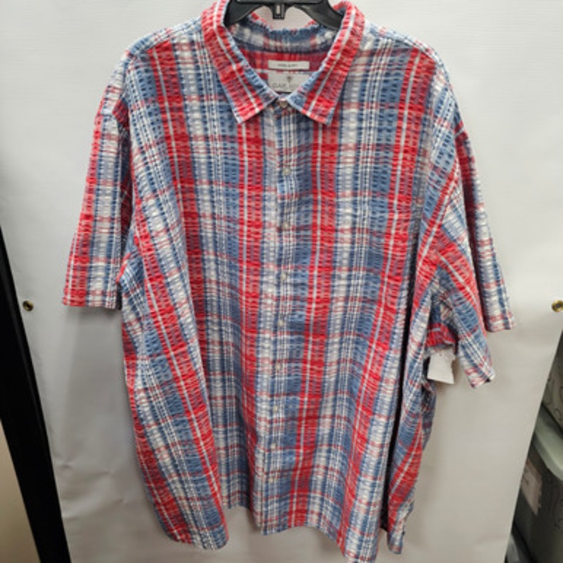 Used Unbranded Mens Short Sleeve Top 4X/19-19.5