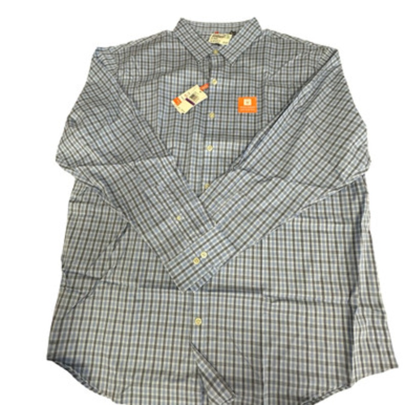 Used Van Heusen Mens Long Sleeve Top 2X/18-18.5