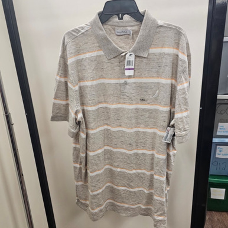 NWTNautica Mens Short Sleeve Top 2X/18-18.5