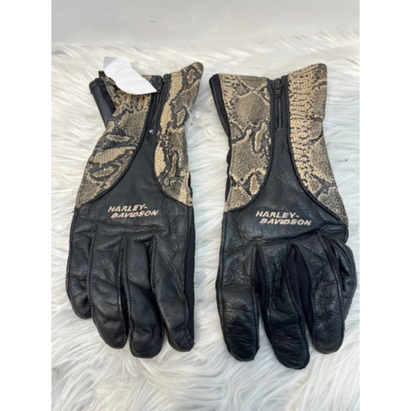 Used Harley-Davidson Leather Gloves M 8-10/28-30