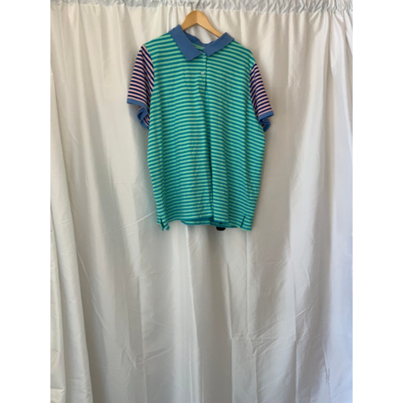 Used Land’s End Mens Short Sleeve Top XS/13-13.5