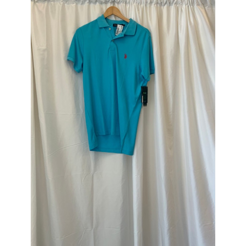 Used Us Polo Assn Mens Short Sleeve Top S/14-14.5