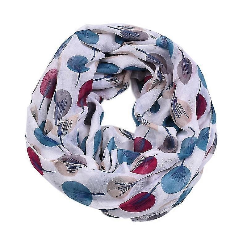 180*90cm Women Beach Sunproof Voile Long Scarf Summer Lightweight Head Wraps Blanket Colorful Polka Dot Sketch Tree Printed Hijab Shawls | Fruugo SG