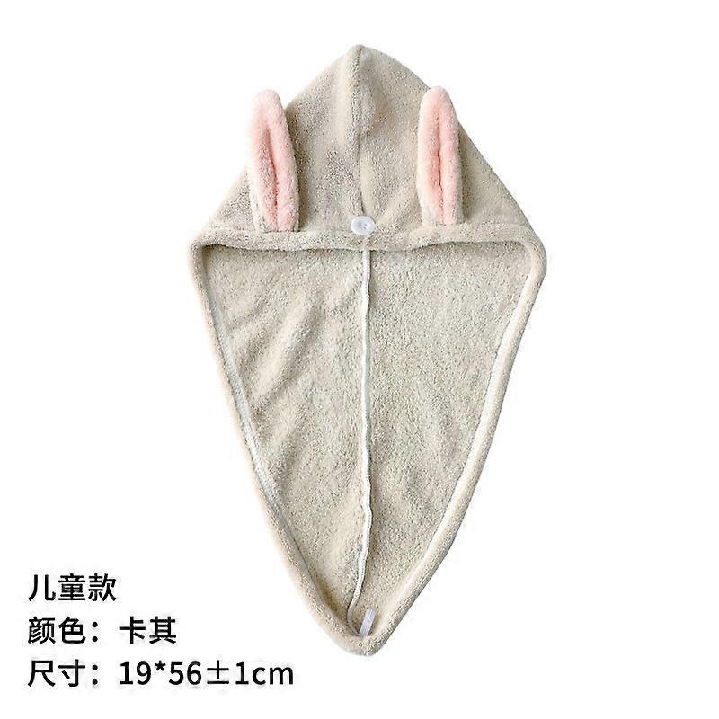 Cartoon Rabbit Hair Drying Hat Microfiber Bath Towel Lady Kid Dry Hair Cap Quick Drying Shower Cap Super Absorption Hair Dry Cap | Fruugo SG