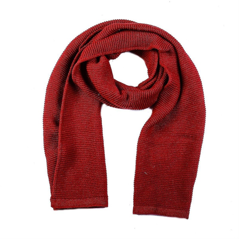 Women Winter Scarf Ladies Solid Color Knitted Shawl Neck Warmer Wrap | Fruugo SG