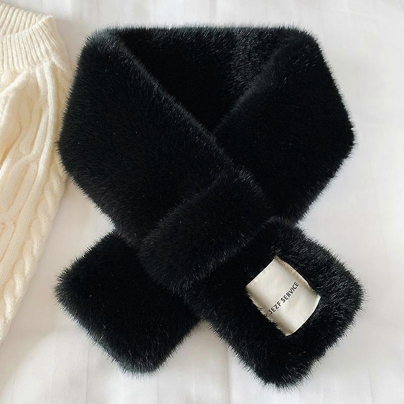 80cm Winter Warm Imitation Rabbit Fur Fake Collar Scarf | Fruugo SG