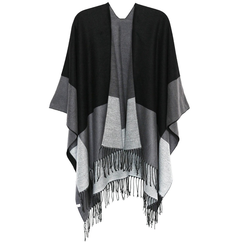 Poncho, Scarf, Winter, Cardigan, Oversized, Cape | Fruugo SG