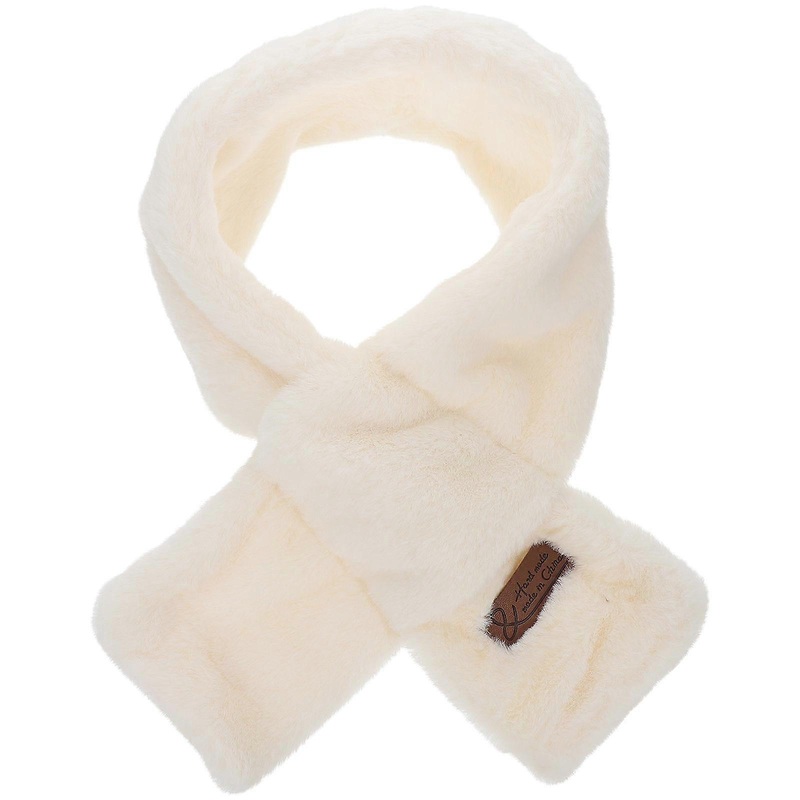 Soft Scarf Cross Imitation Rabbit Cold-Proof Indoor Wearing 1Pack | Fruugo SG