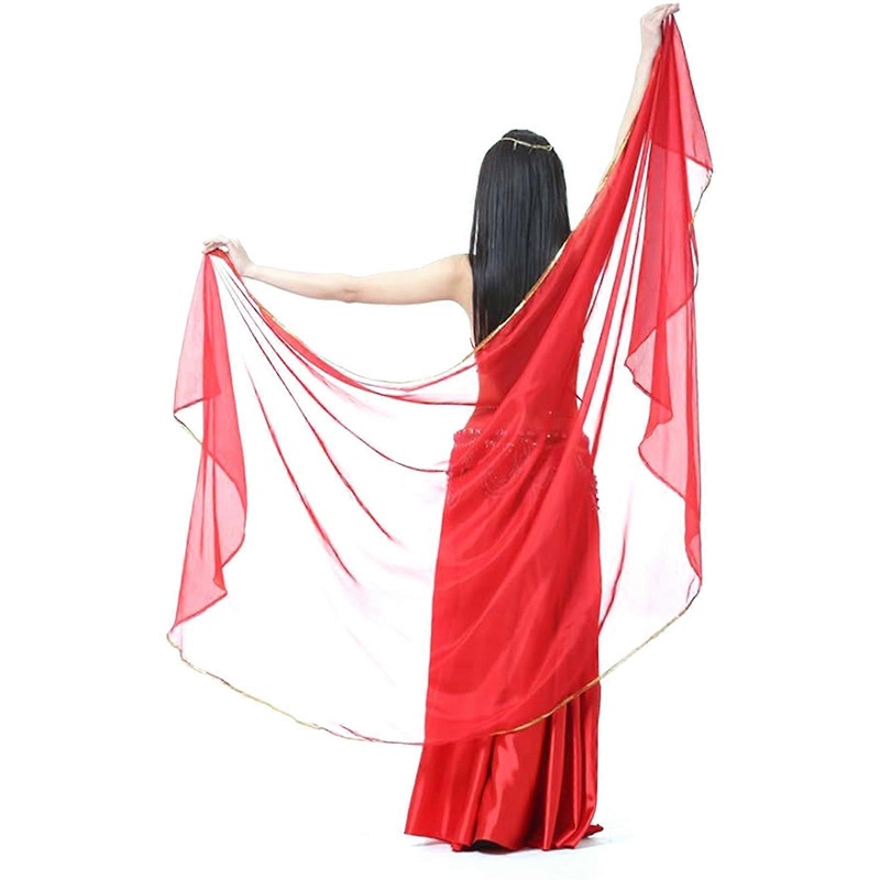 Womens Shawl Chiffon Bridal Evening Soft Wrap Scarf, Chiffon Scarf Ribbon Scarf Satins Scarf for Women and Girls  Red | Fruugo SG