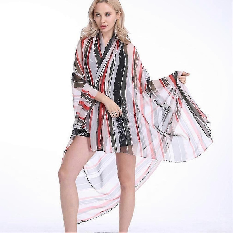 Beach Cover Up Silky Large Scarf Summer Outdoor Shawl Wrap For Lady | Fruugo SG