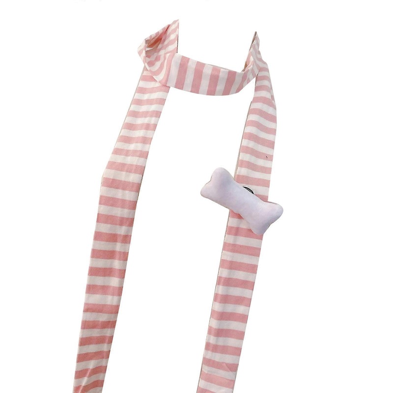 Unisex Scarf Trendy Youth Scarf Everyday Wear Scarf Multifunctional Neckwear for Outdoor Amateurs  Soft pink white stri | Fruugo SG