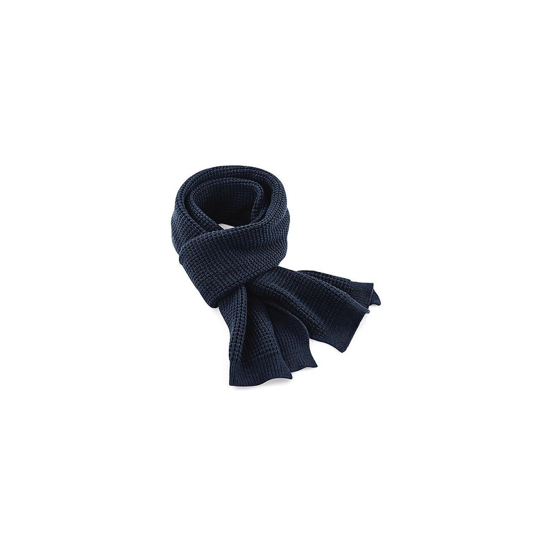Women’s Beechfield Classic Waffle Knit Scarf B424 | Fruugo SG