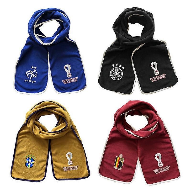 2023 Football Party Scarf Football Fan Souvenir Scarf Cotton Fleece Warm Scarf | Fruugo SG
