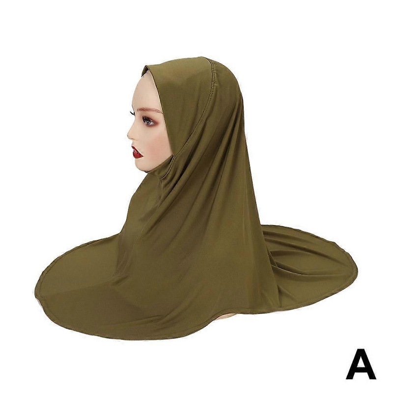 Cotton Muslim Turban Full Cover Islamic Caps Underscarf Inner Women’s Hijab | Fruugo SG