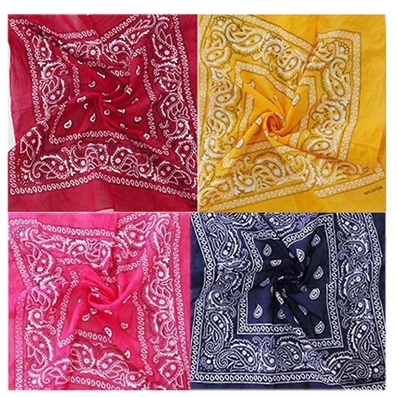 Cotton Square Scarf For Women Hiphop Headband Neck Hair Tie Band Bag Warp Soft Neckerchief Hijab Headscarf Foulard  2 | Fruugo SG