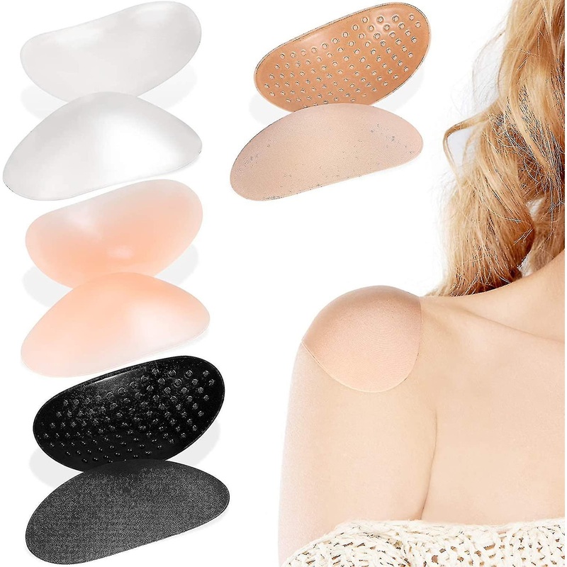 4 Pairs Shoulder Push-up Pads Soft Silicone Adhesive Shoulder Pads Anti-slip Enhancer Shoulder Pads4 Pairs Shoulder Push-up Pads Soft Silicone Adhesiv | Fruugo SG