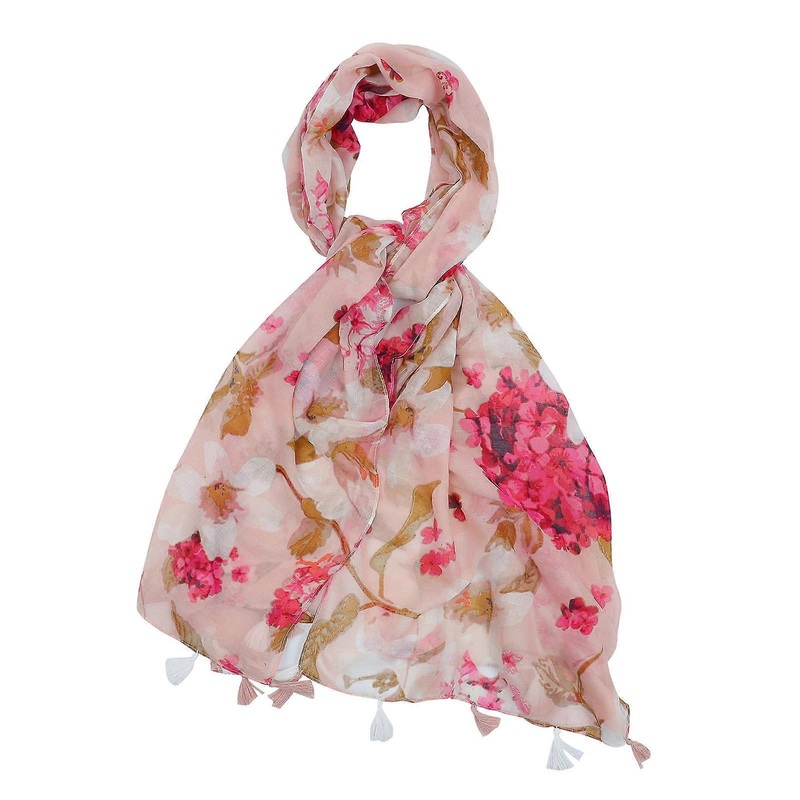 Stylish Shawl Wrap Vintage Flower Printed Shoulder Shawl Women Girls Beach Vacation 180x90x0.1cm 1Set | Fruugo SG