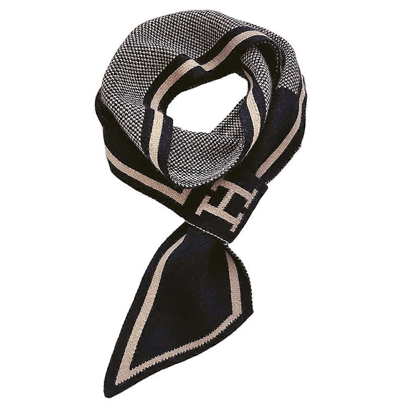 Women’s thin knitted scarf, plaid and letter pattern, soft and narrow, a stylish accessory for winter. | Fruugo SG