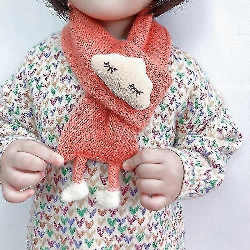 Cute Cartoon Clouds Children’s Scarf Winter Baby Neck Guards Scarves Boys Girls Knit Wool Thick Warm Collar Shawl | Fruugo SG
