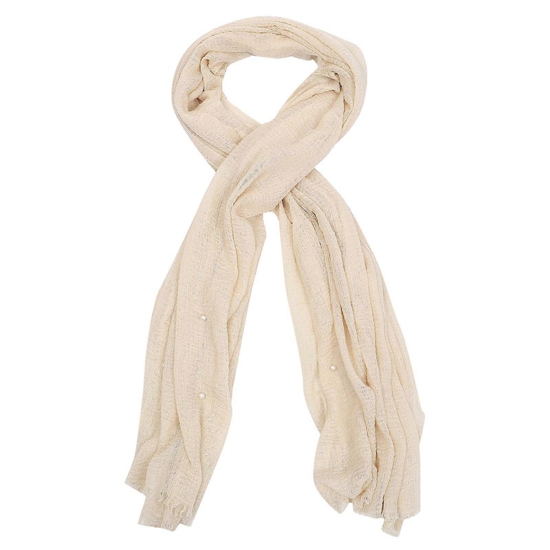 Lilac Shawl Scarf Cotton Comfortable Shawl For Women Casual Wear Neckwear 1Pcs | Fruugo SG