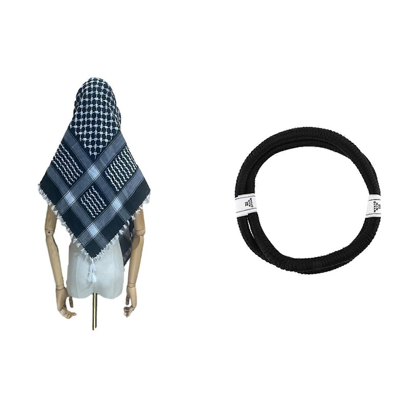 Arab Desert Scarf Aqel, Soft and Comfortable, Suitable for Hiking, Camping, and Cycling Multipurpose Scarf Shawl | Fruugo SG