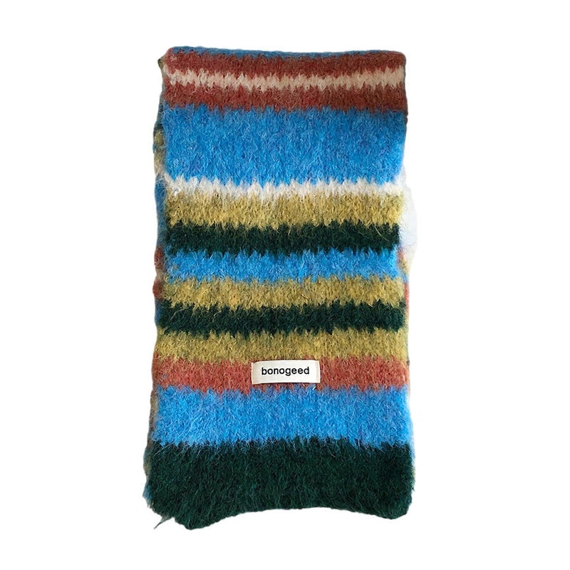 Stylish Striped Scarf Color Blocking Neck Wrap Scarf Providing Excellent Warmth for Outdoor Adventures and Casual Wear | Fruugo SG