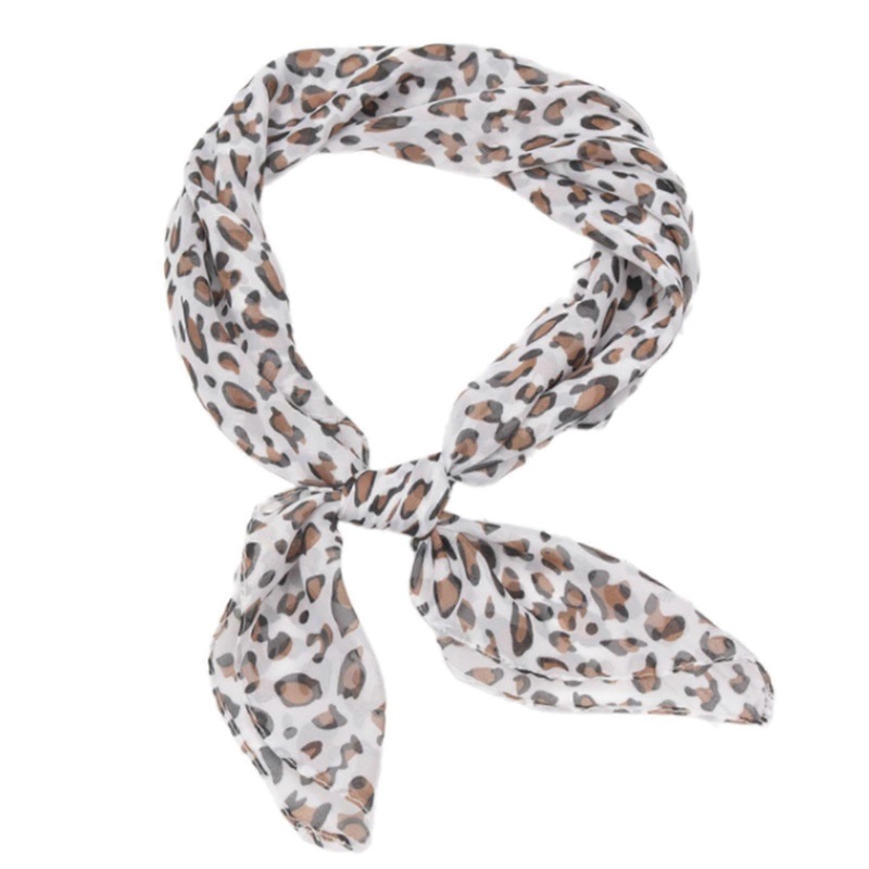 Unique Leopard Patterned Neck Scarf Decorative Wrap Neckerchief Daily Bag Decorations Fashionable Clothing Accessory  Kabai | Fruugo SG