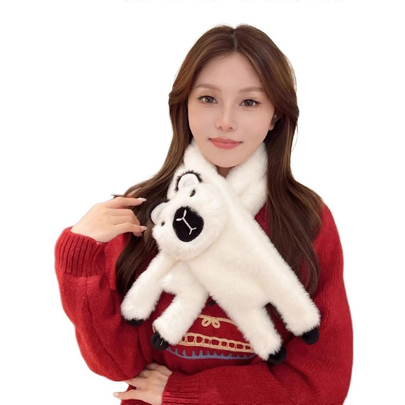 Winter Warm Neck Scarf Shawl Wrap for Adult Cartoon Capybara Scarf Winter Cold Weather Scarf Student Neck Warmer  White | Fruugo SG