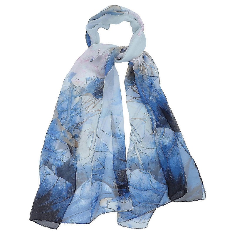 1Pc Fashion Thin Scarf with Lotus Pattern for Women – Cozy & Beautiful | Fruugo SG