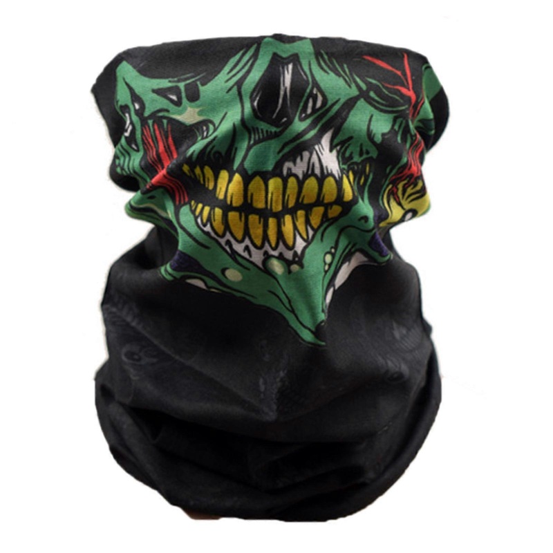 Breathable Scarf Skull Pattern Print Face Cover Neck Gaiter For Cycling Running Skiing Outdoor Activity Sport Neck Scarf  328 color | Fruugo SG